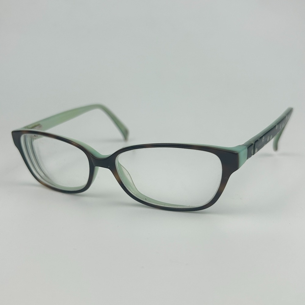 Lulu Guinness L865 Women's Eyeglasses Frame Black Tortoise Full Rim 52-14-135 mm